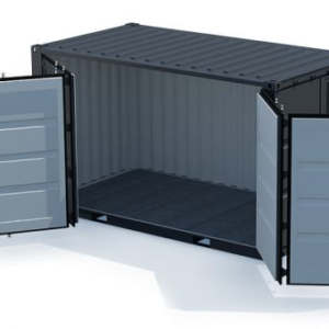 container 15 pieds neuf Open Side